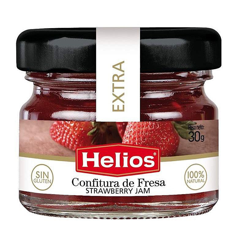 CONFITURA DE FRESA EXTRA TARROS CAJA 24un 30gr.